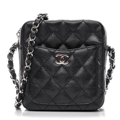 chanel caviar crossbody|Handbags & Bags .